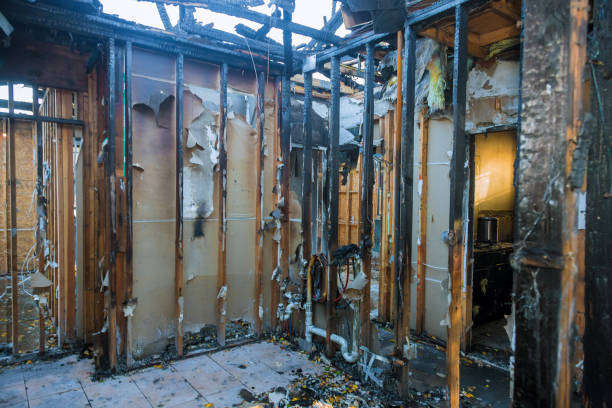 Professional Soot Cleanup technician working in Margate City, NJ